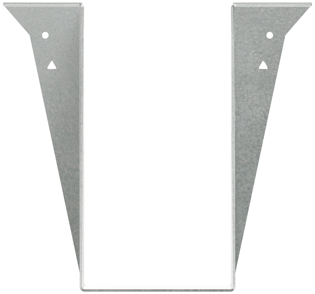 Simpson Strong-Tie S/LBV4.18/8 S/LBV 14 ga. Hanger for (2) 2 in. x 8 in. Cold-Formed-Steel Joists