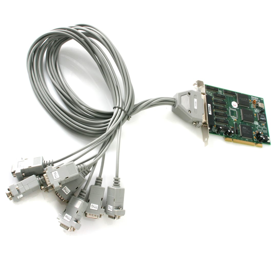 8 Port PCI 3.3/5V Buffered High Speed Se