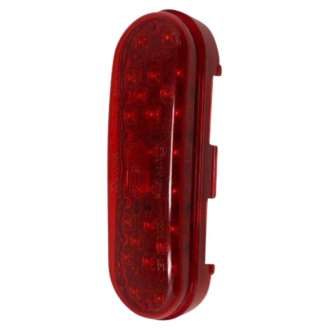 Truck-Lite 60 Series Led Red Oval Stop/Turn 26 Diode Fit 'N Forget