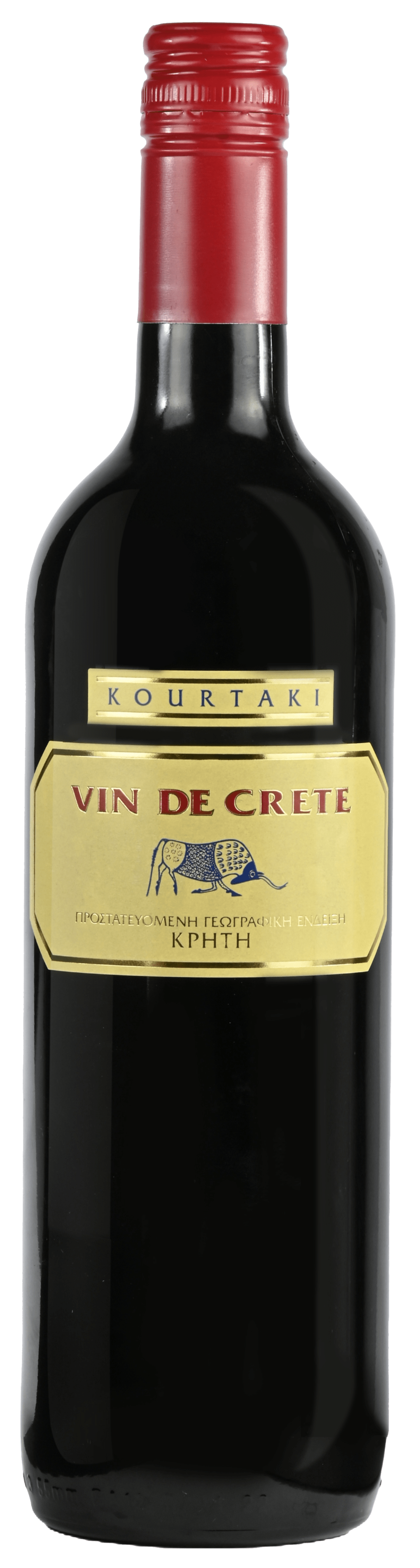 Vin de Crete Red 12pk 750ml 24 PRF GLS