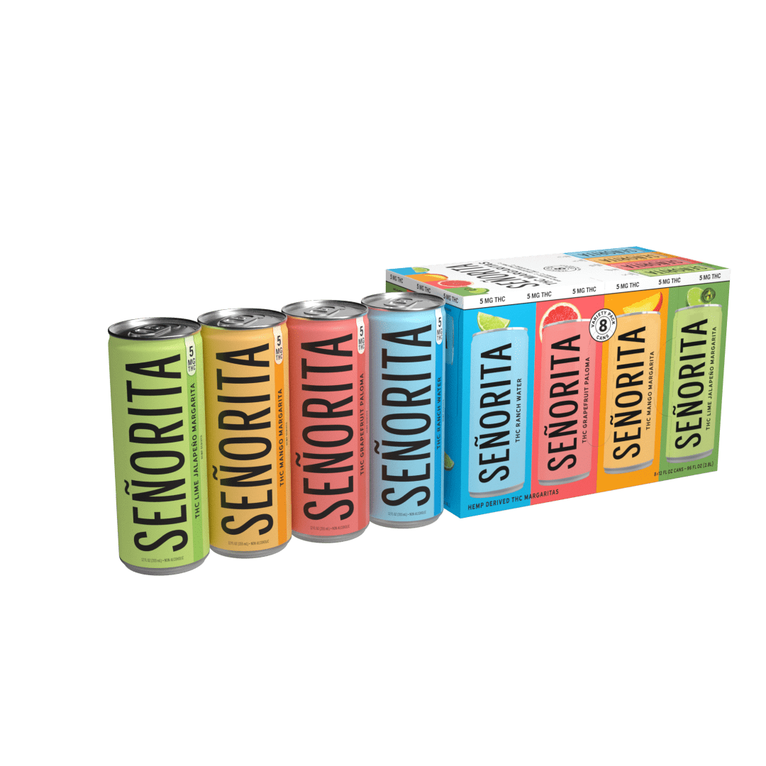 Senorita Thc Variety Pack 5MG 1S Can 3/8PK 12Z