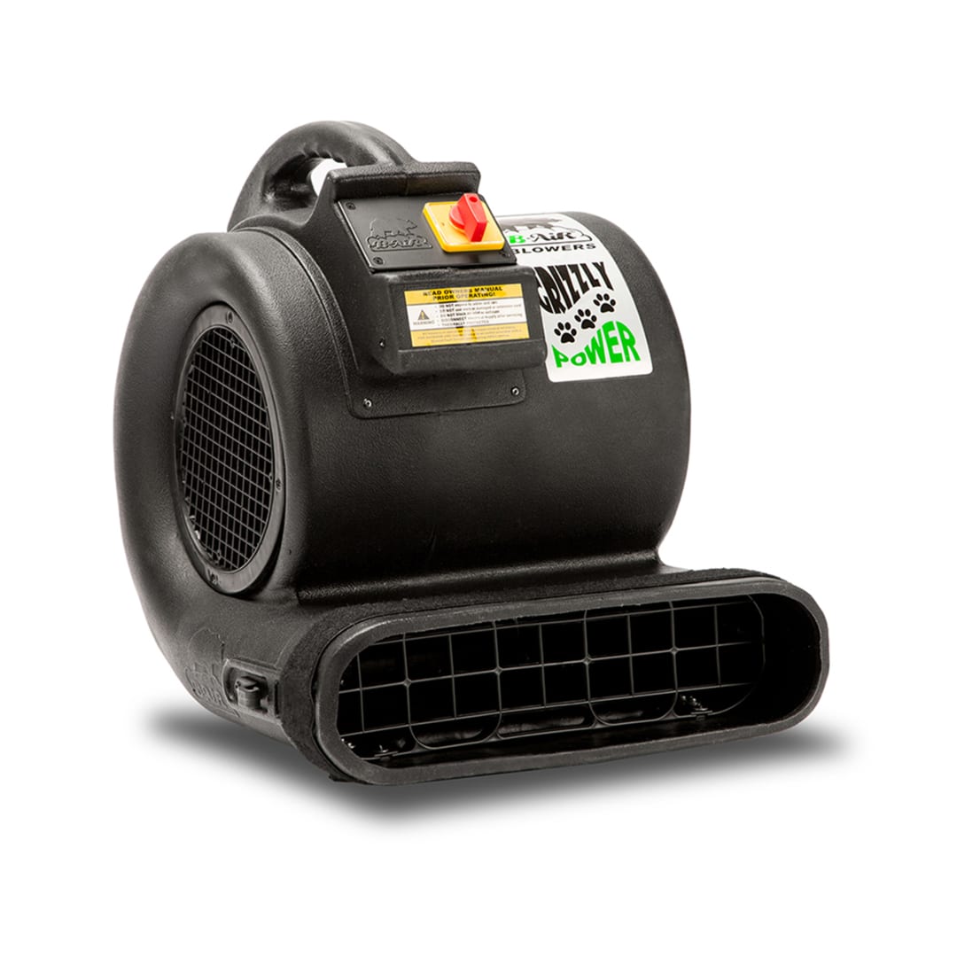 1 HP Air Mover for Water Damage Restoration Carpet Dryer Floor Blower Fan, Black