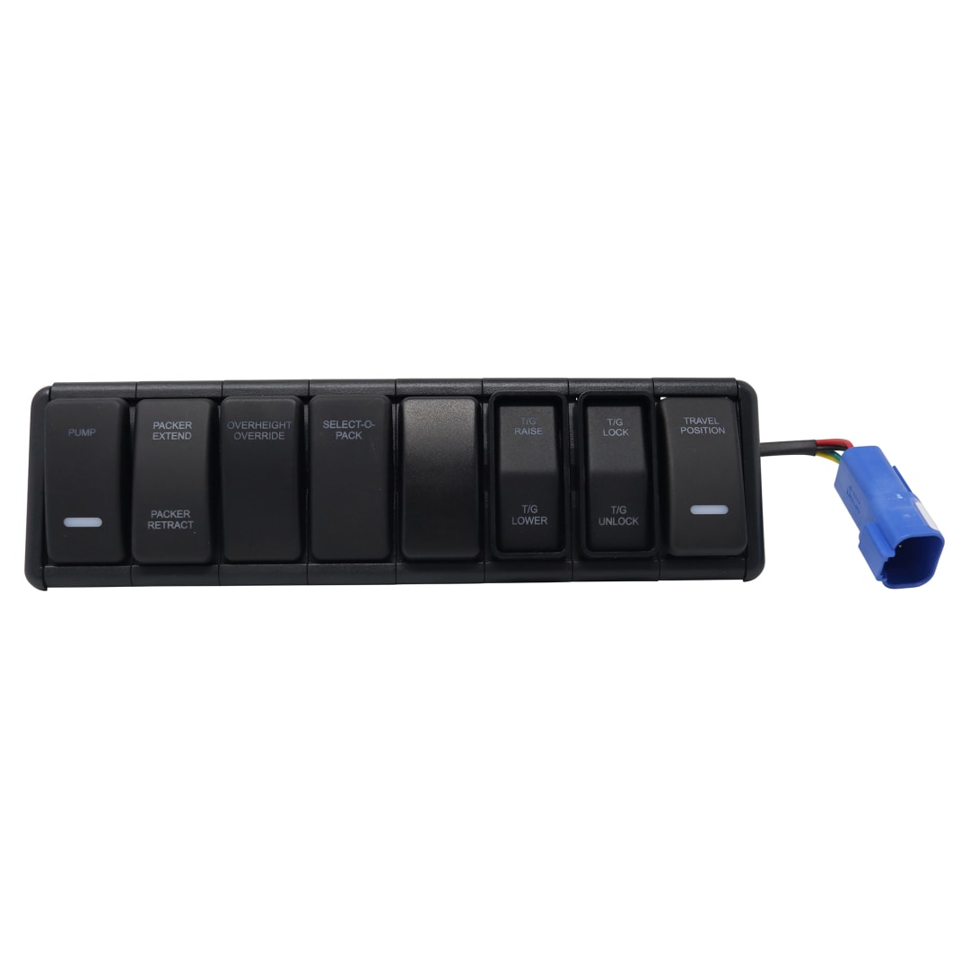 Wastebuilt® Replacement for Heil Switch Bank with Blue Connector, (No Top Door)