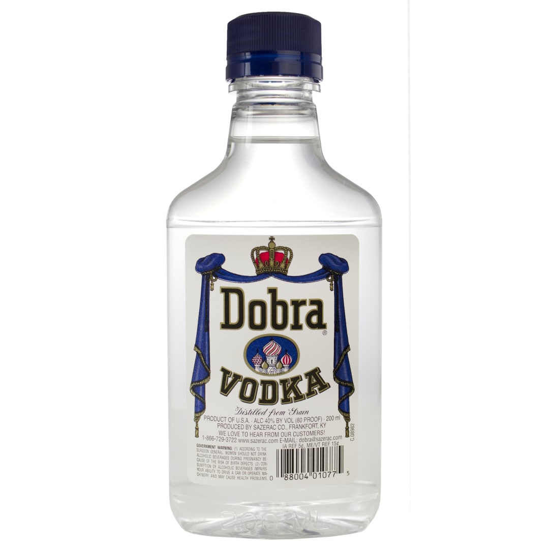 Dobra Vodka 200ml 80 Proof