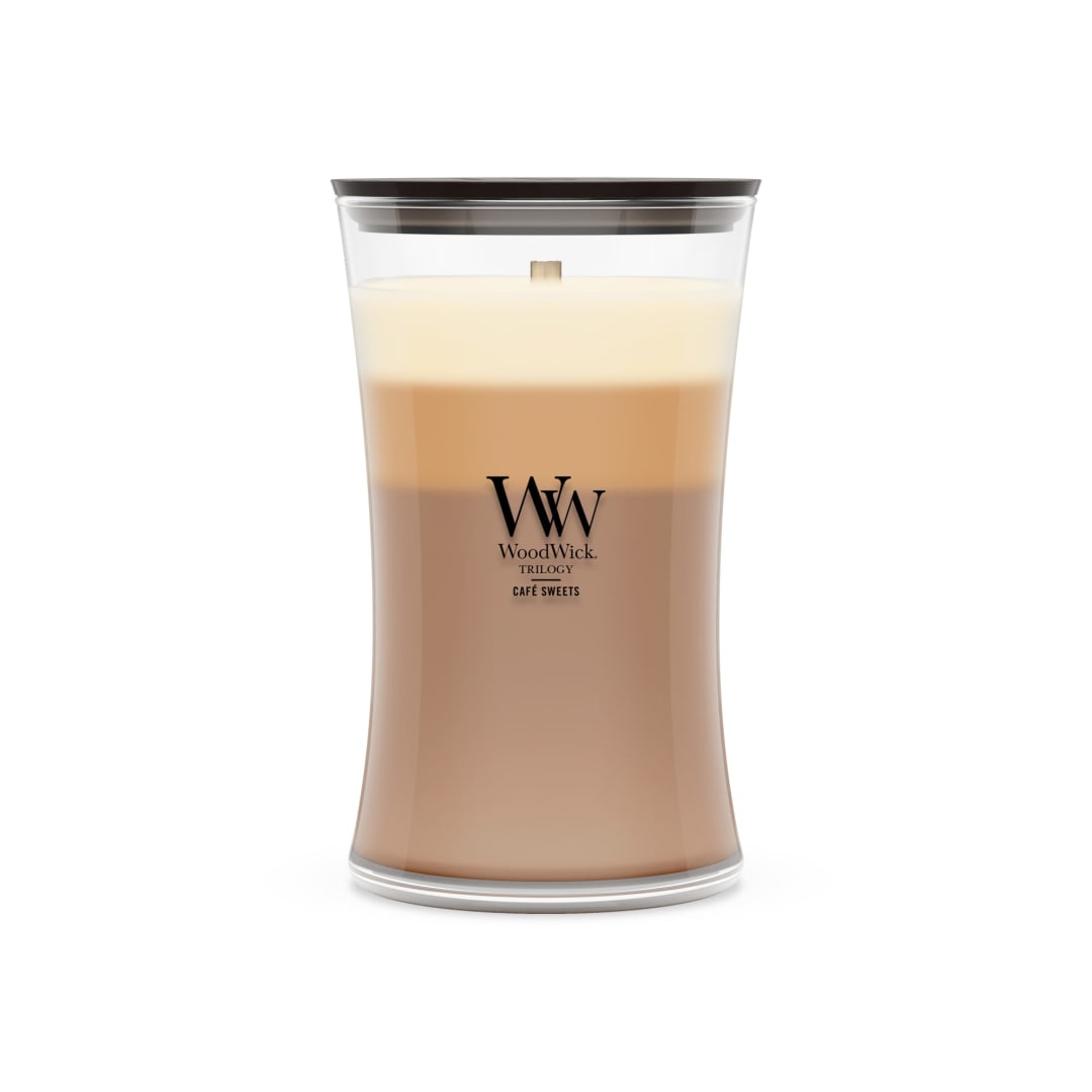 WoodWick Café Sweets Large Hourglass Trilogy Candle