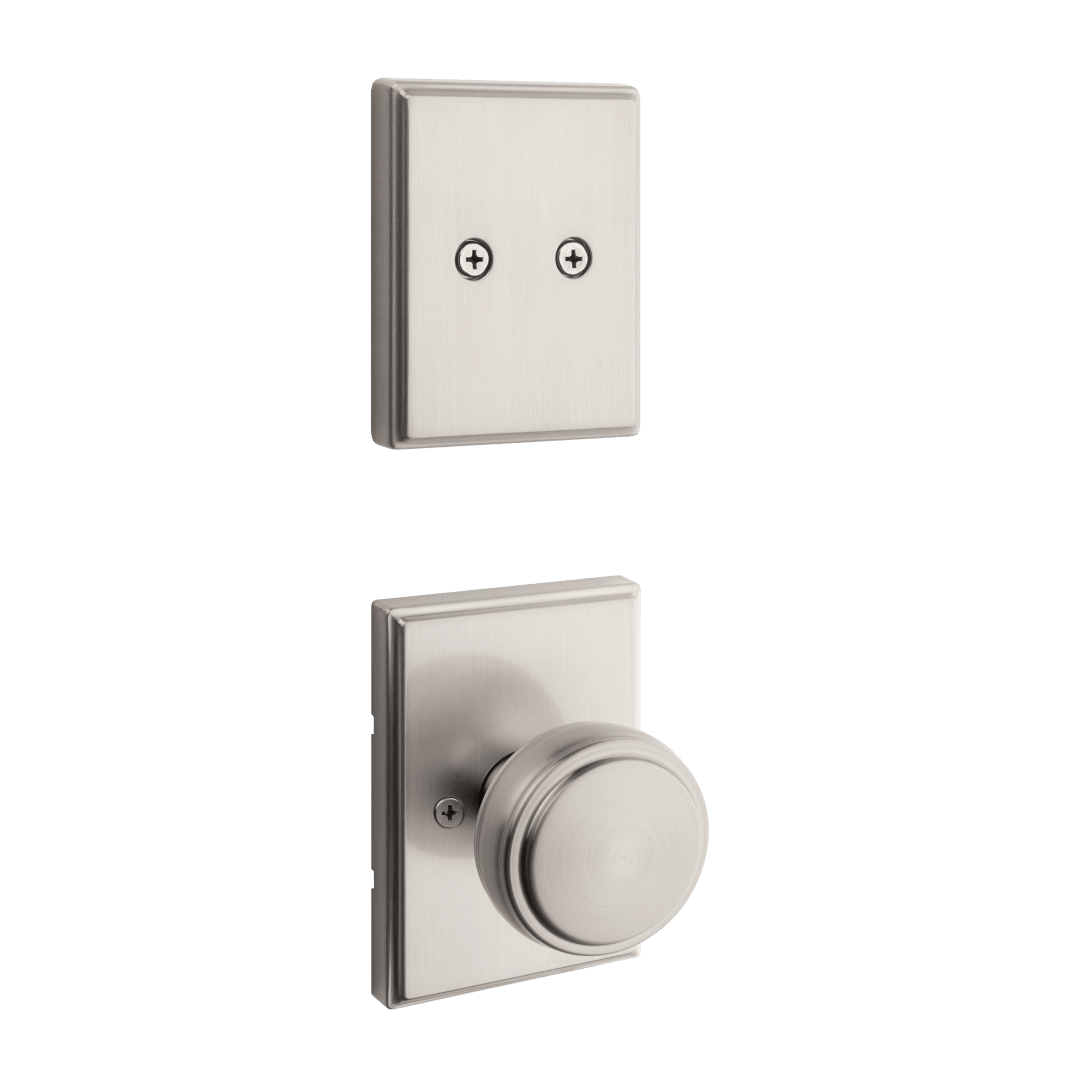 973 Dummy Interior Pack w/ Sora Knob in Satin Nickel