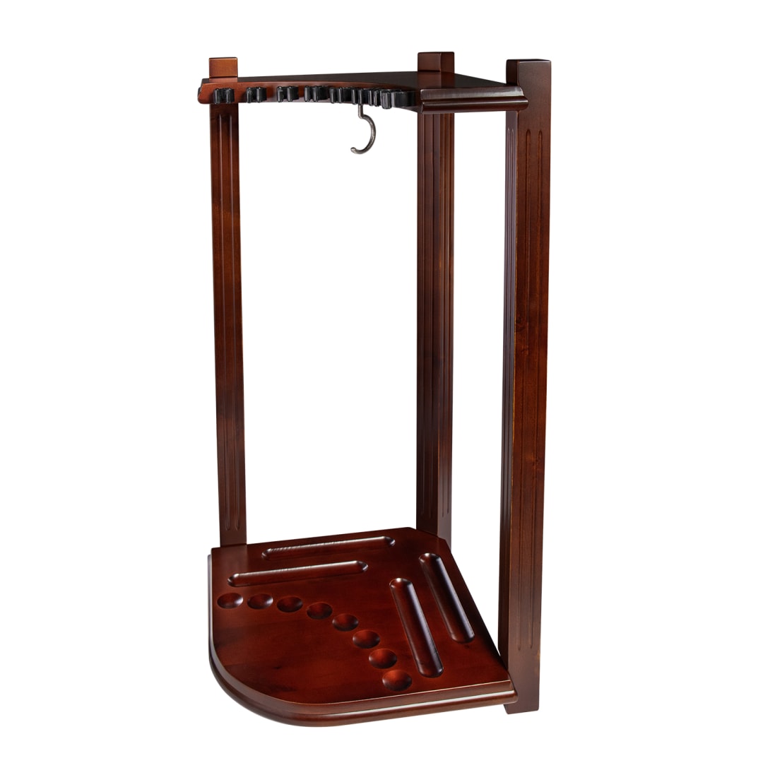 8-CUE HEAVY-DUTY CORNER RACK, 