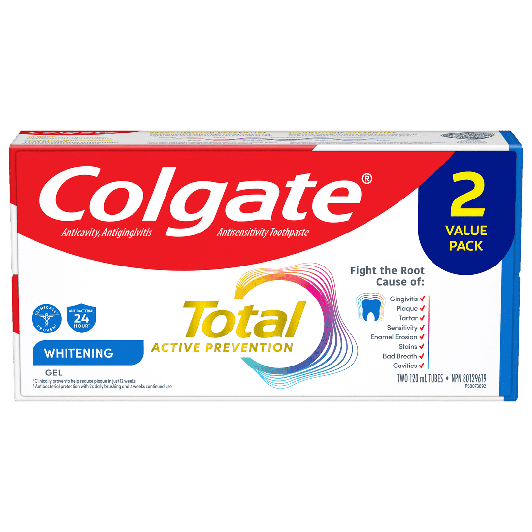 CTP TOTAL WHITENING 120ML 2-PK 12'S