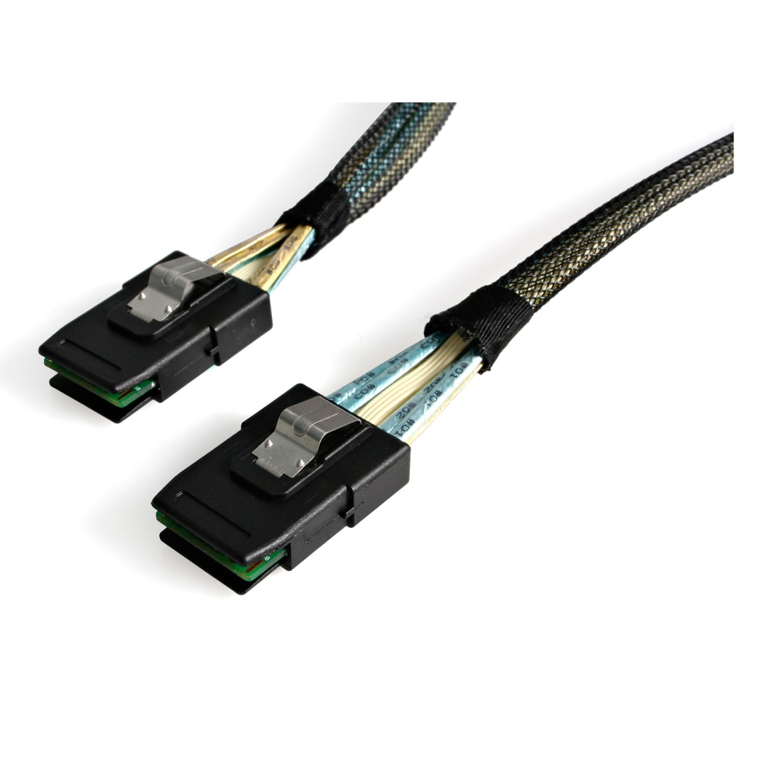 SFF-8087 to SFF-8087 - SAS Cable 100cm