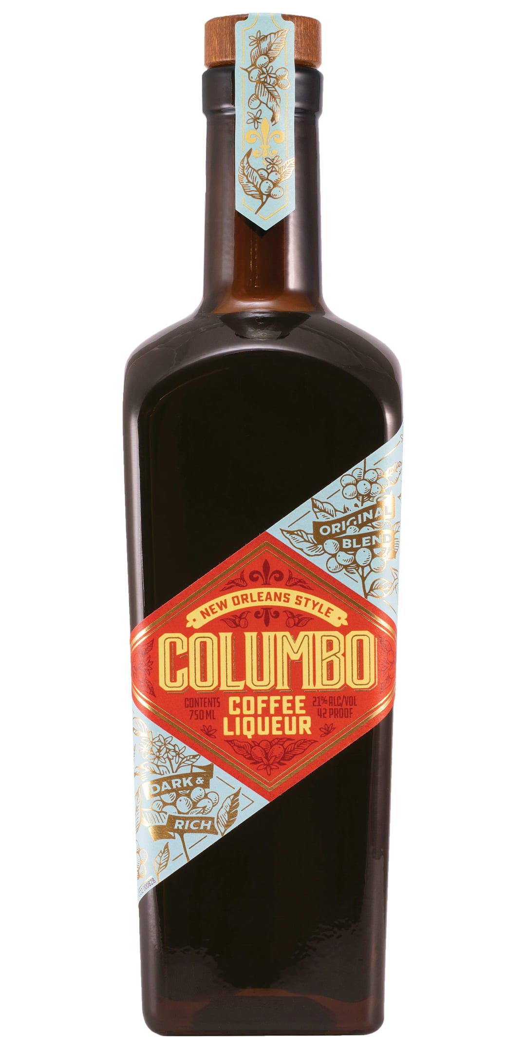 Columbo New Orleans Style Coffee Liqueur 750ml 42 Proof