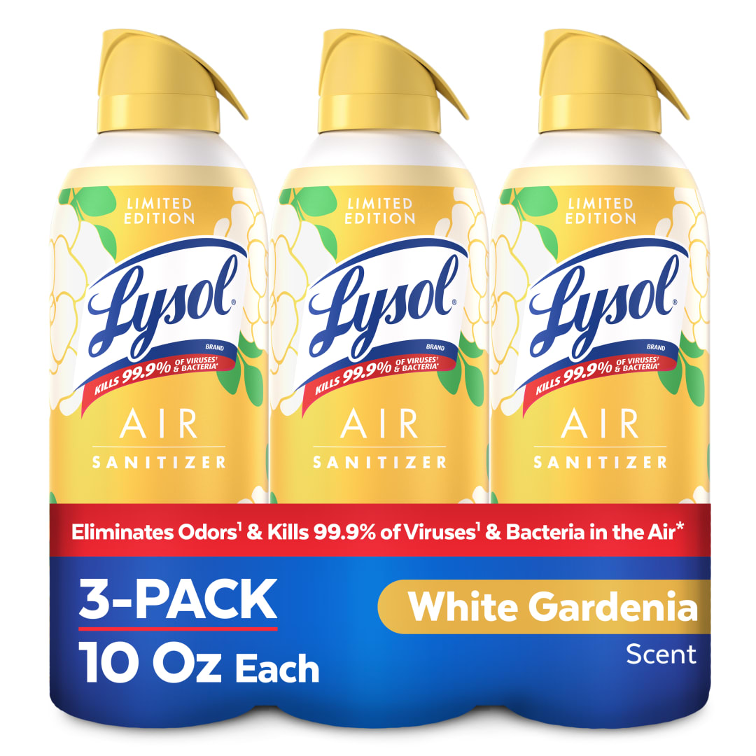 LYSOL® Air Sanitizer - White Gardenia 6/10 oz.