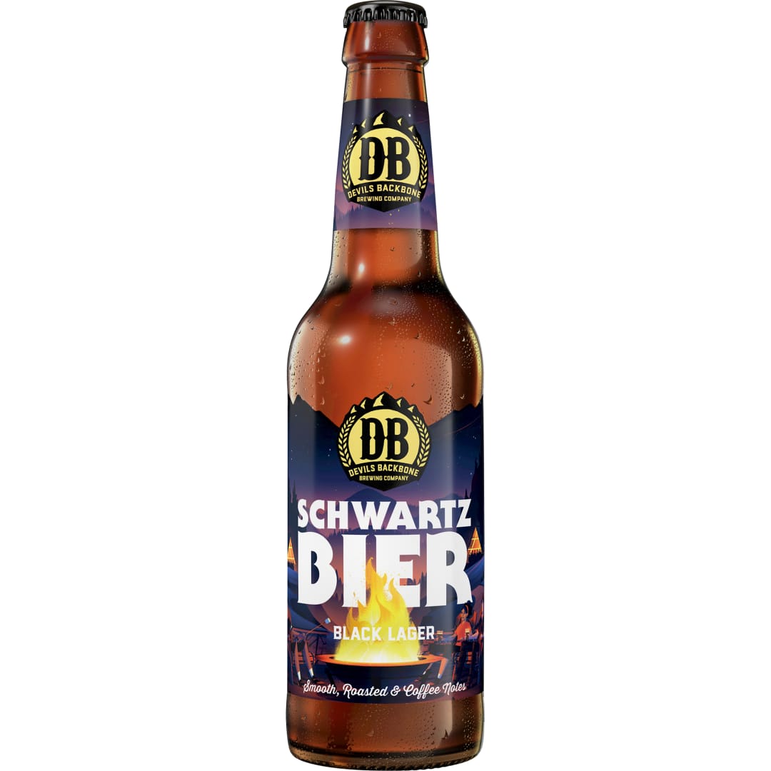 Devils Backbone Brewing Company Schwartz Bier Black Lager, 12 oz. Bottle