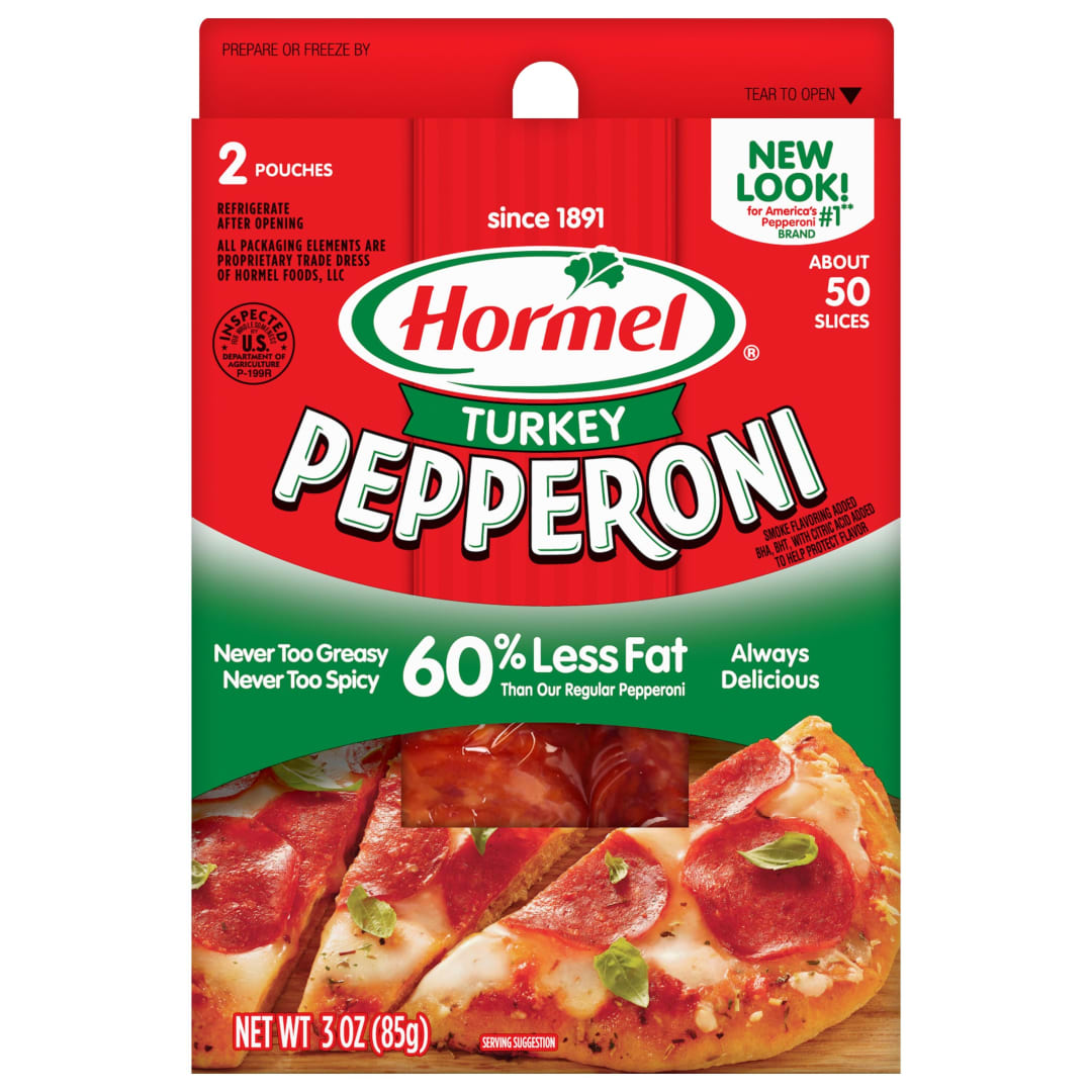 Turkey Pepperoni Wallet Pack 3oz
