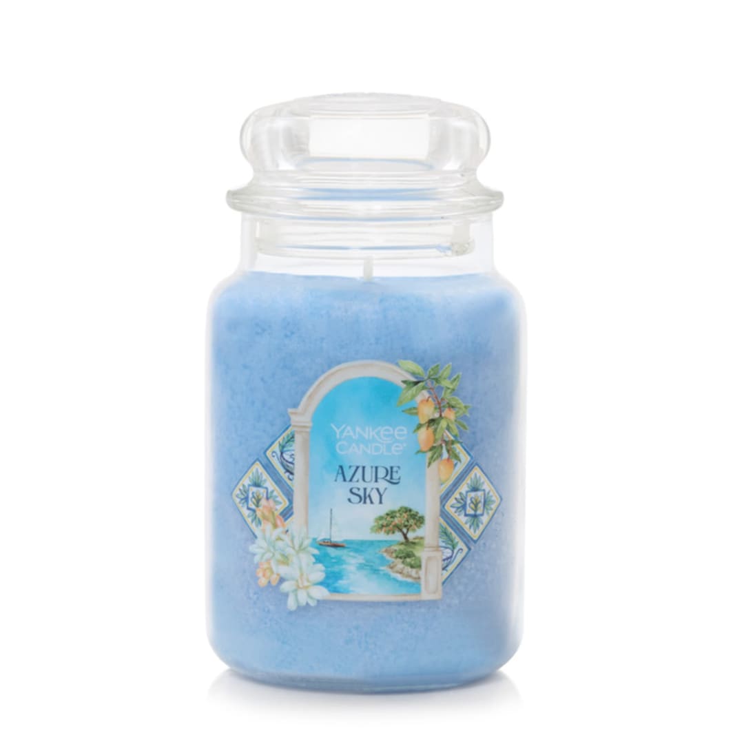 Yankee Candle Azure Sky, 22 oz Original Large Jar Candle