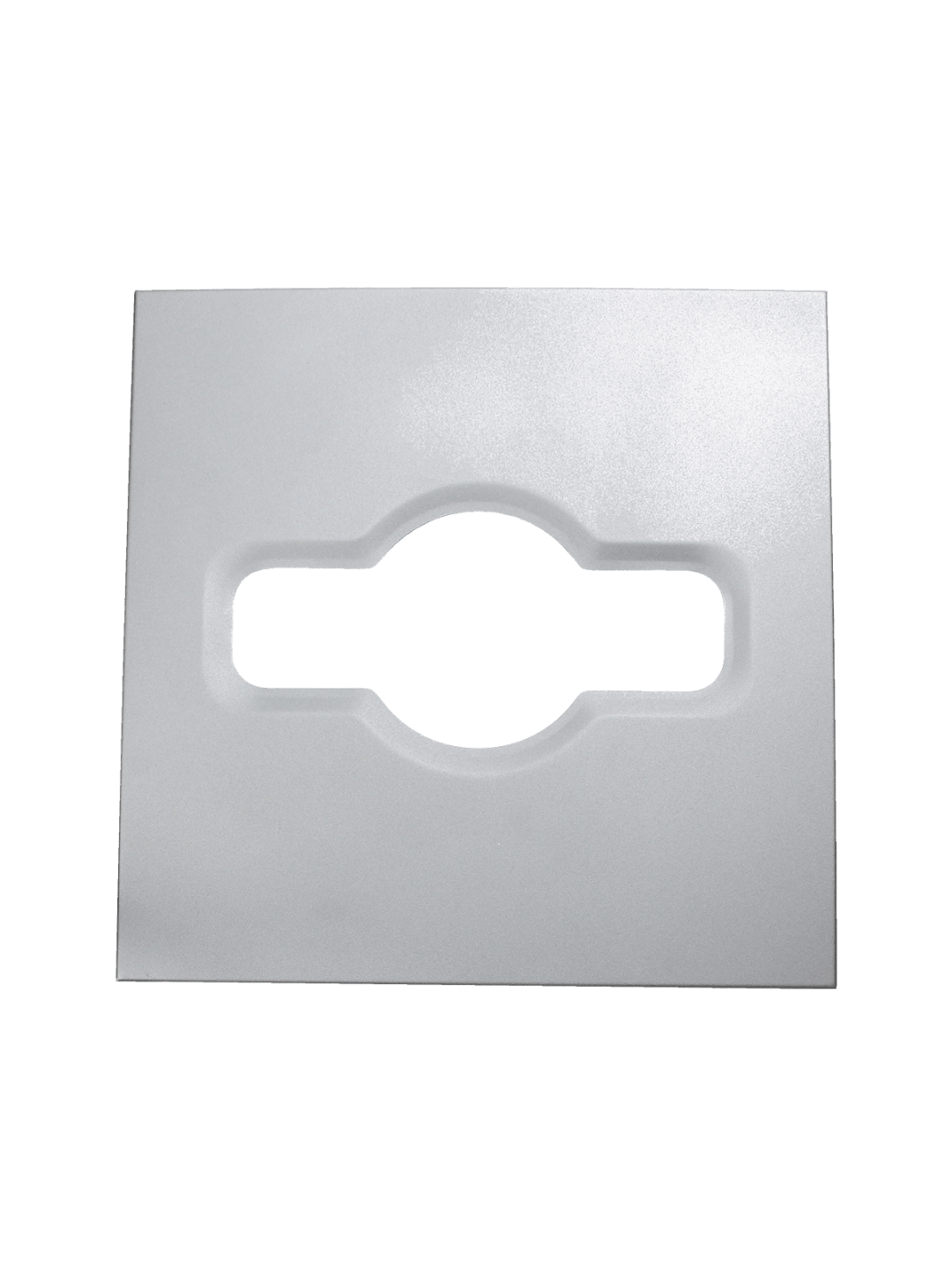  SPECTRUM - Single - Lid - Cube - Mixed - Sandtex Silver