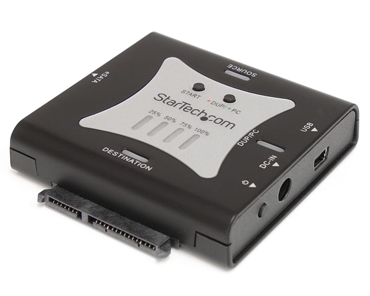 Portable SATA Duplicator with eSATA and USB
