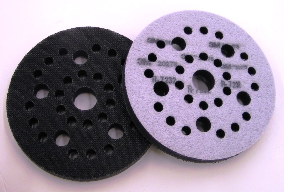 3M™ Mäkký diskový medzičlánok na čisté brúsenie, 127 mm x 12.7 mm x 19 mm, viac otvorov