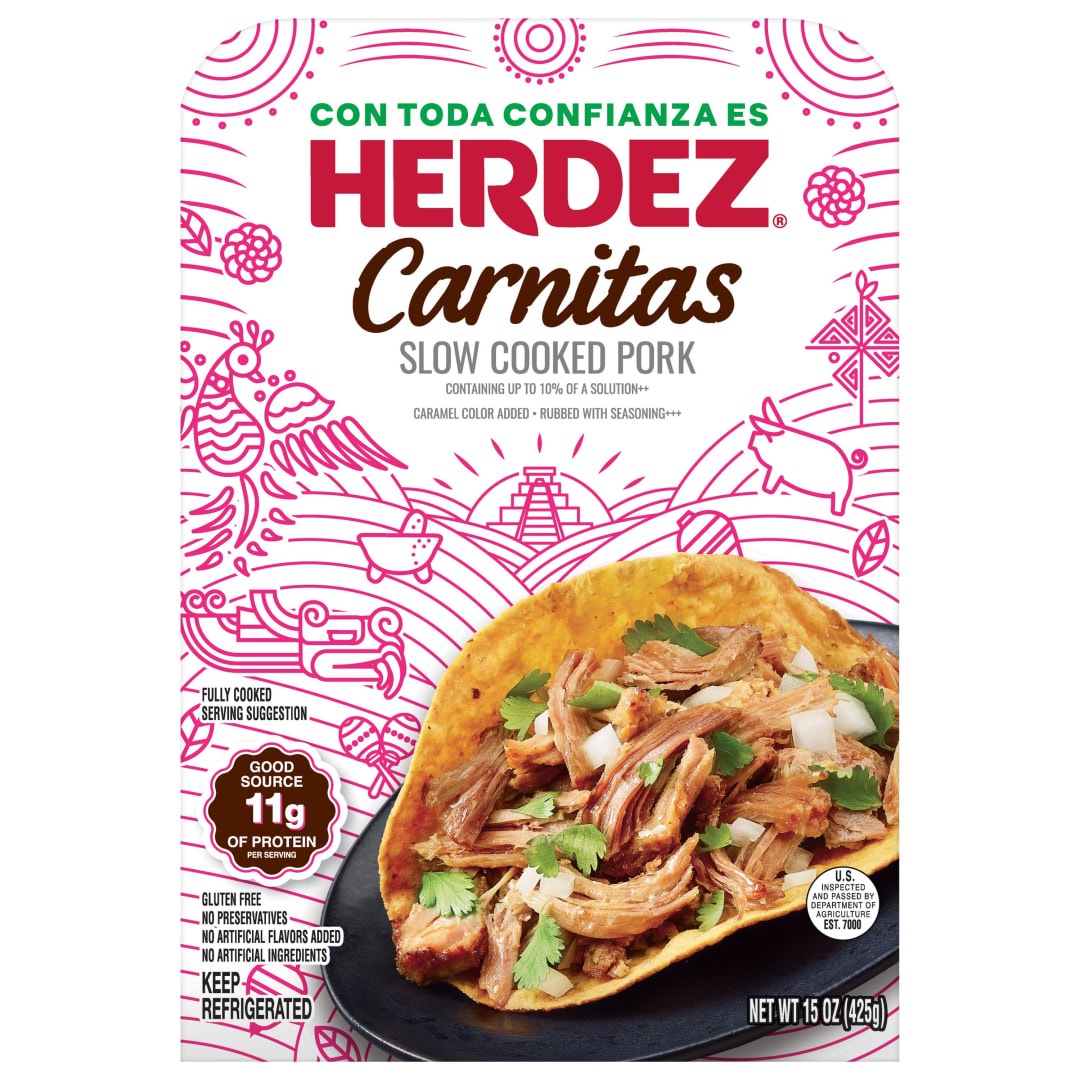 15oz HERDEZ Carnitas - White Label
