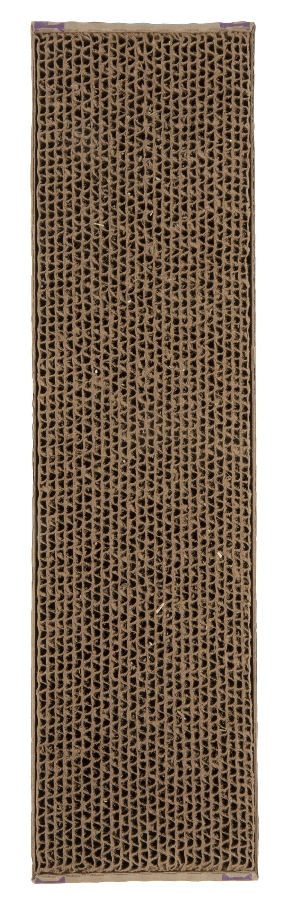 SmartyKat Super Scratcher Single Wide with Catnip Infusion Technology Corrugated Cat Scratch Pad, Reversible
