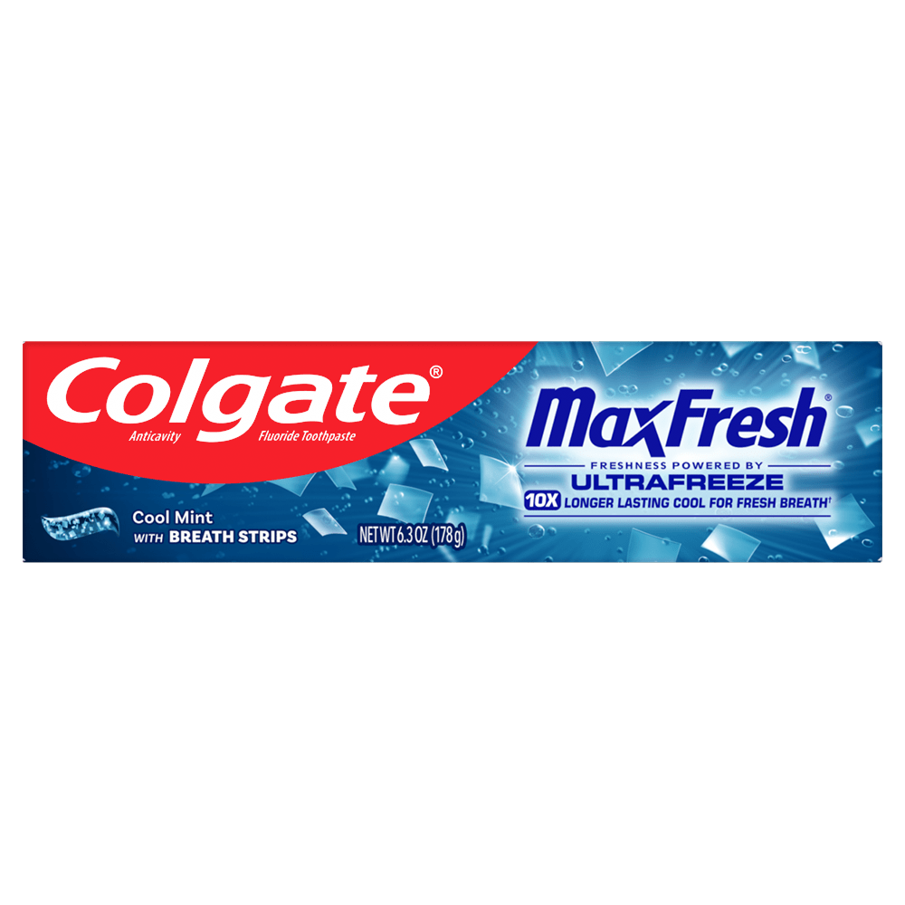 Colgate MaxFresh Cool Mint Toothpaste, 6.3 oz