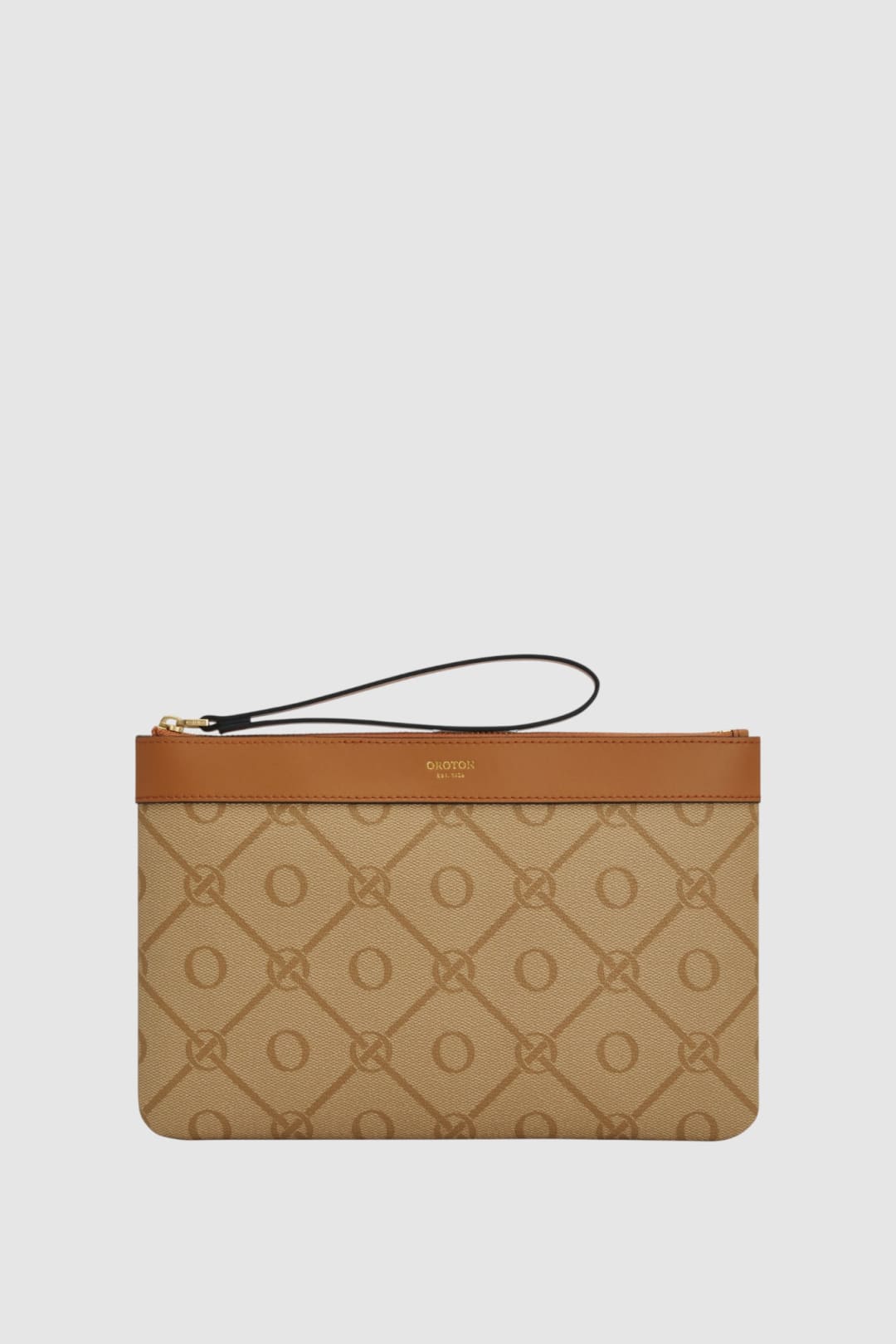 Harvey Signature Medium Zip Pouch