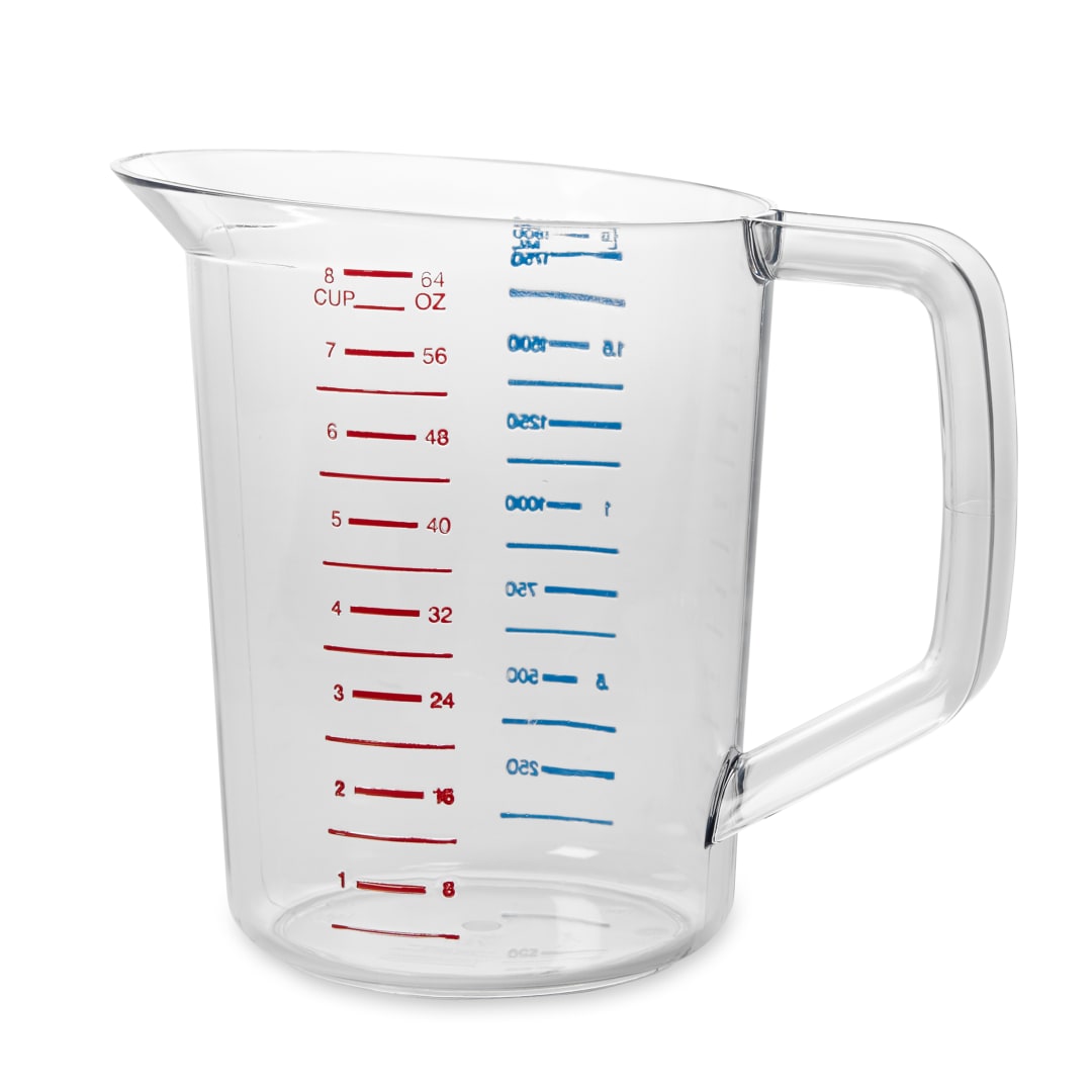 MEASURING CUP 2QT/2.2L CLR