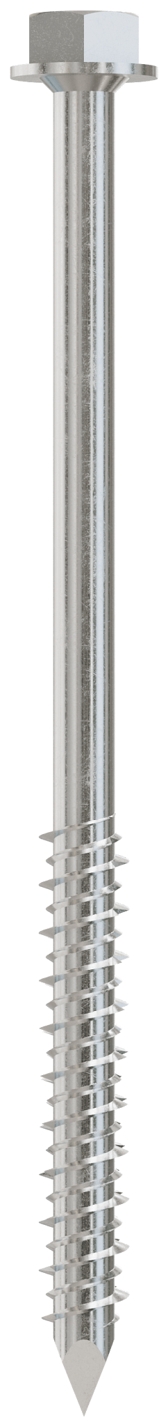 Simpson Strong-Tie TTN25334HSS Titen® 1/4 in. x 3-3/4 in. Hex-Head Stainless-Steel Concrete and Masonry Screw (100-Qty) (Pack of 4)