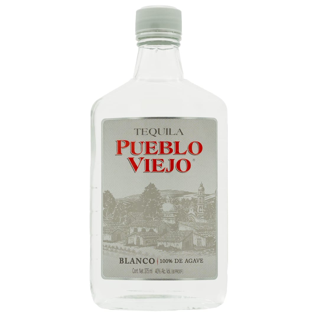Pueblo Viejo Blanco Tequila 375ml 80 Proof
