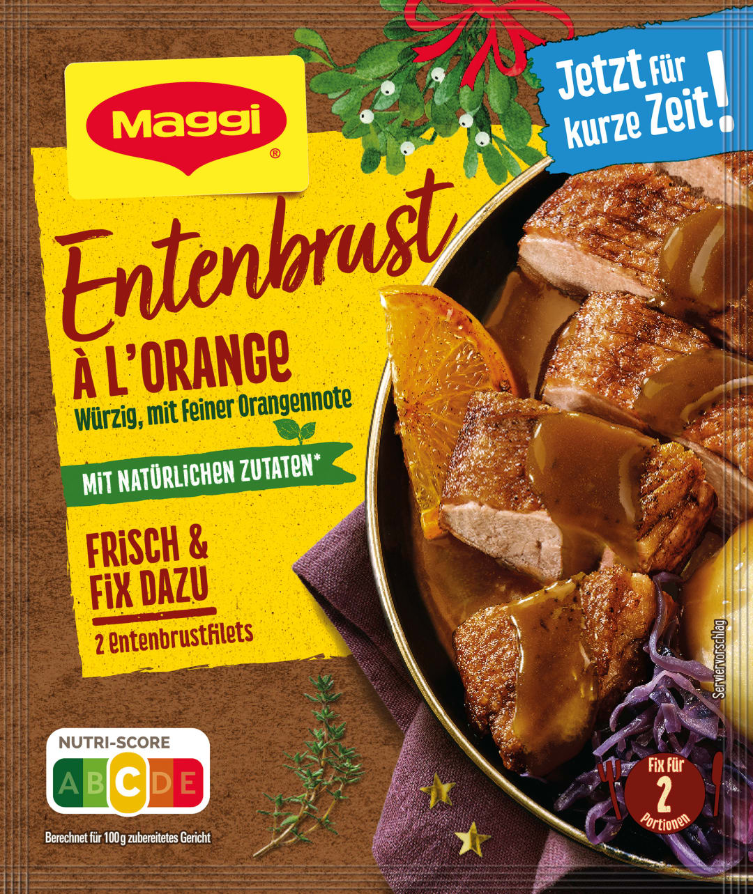 MAGGI FIX Winter Entenbrust à l'Orange Soße 36g