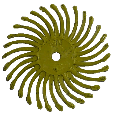 Scotch-Brite™ Radial Bristle Brush RB-ZB, hellgrün, 19 mm x 1,58 mm, 1 Micron