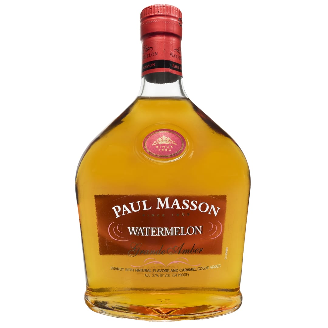 Paul Masson Watermelon Brandy 750ml 54 Proof