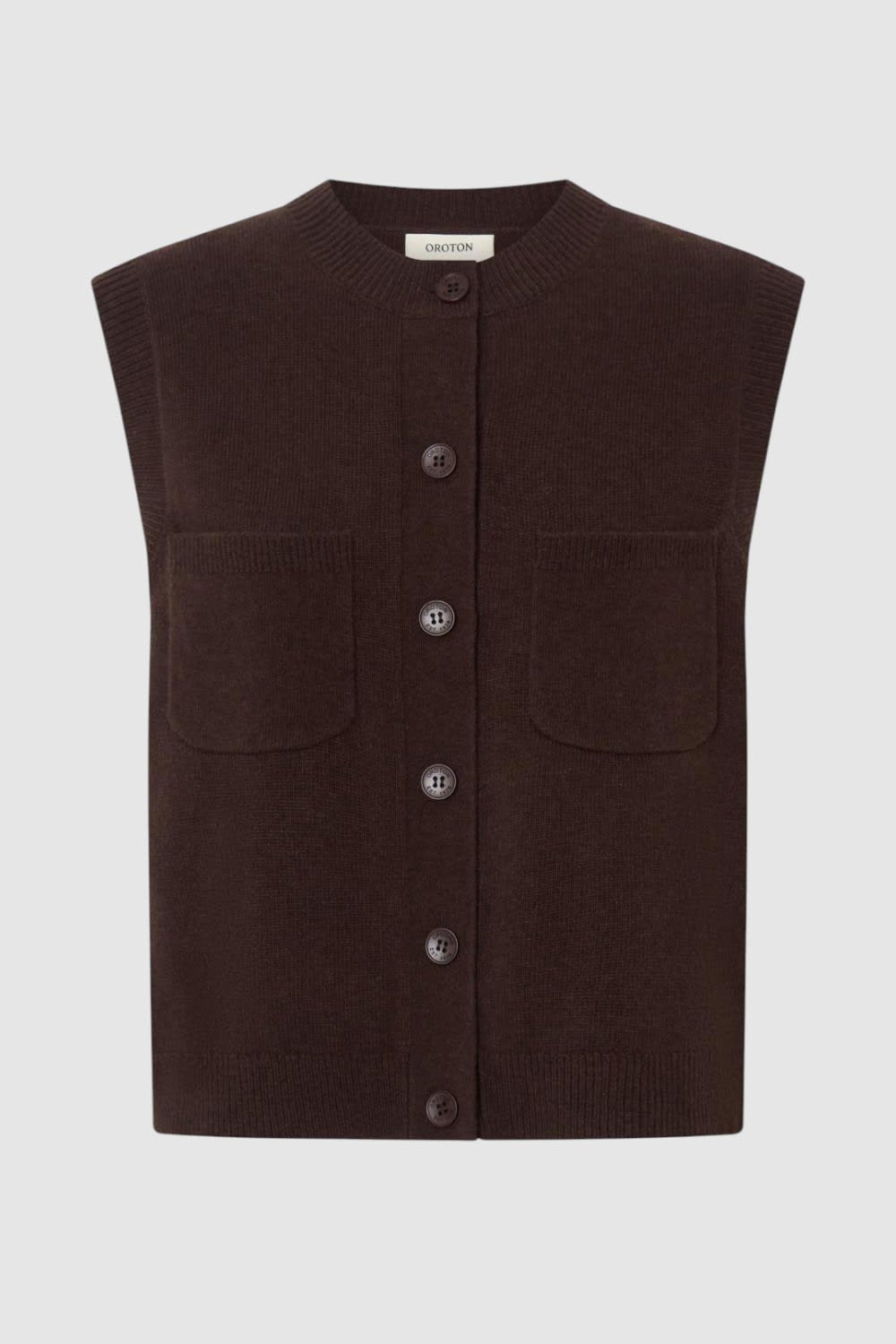 Knit Detail Vest