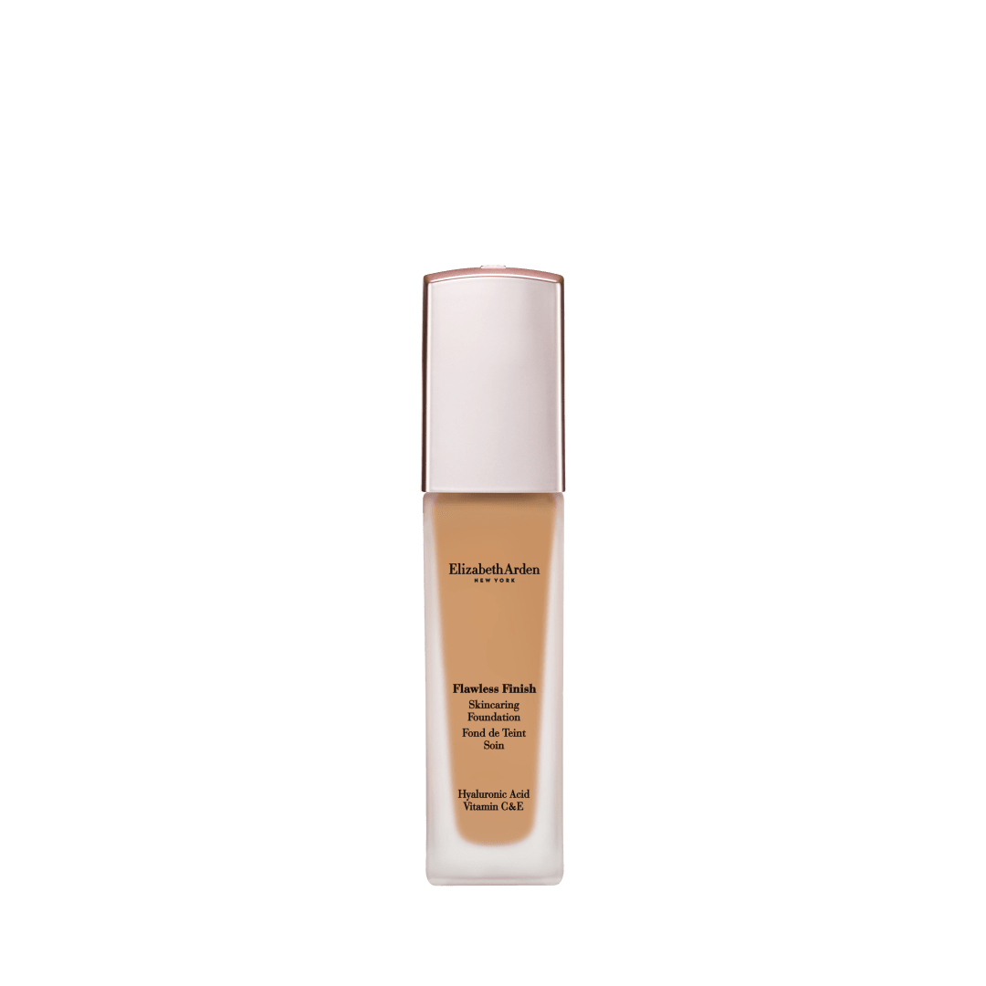 Flawless Finish Skincaring Foundation, 440W Tan Skin Warm Peach Tone