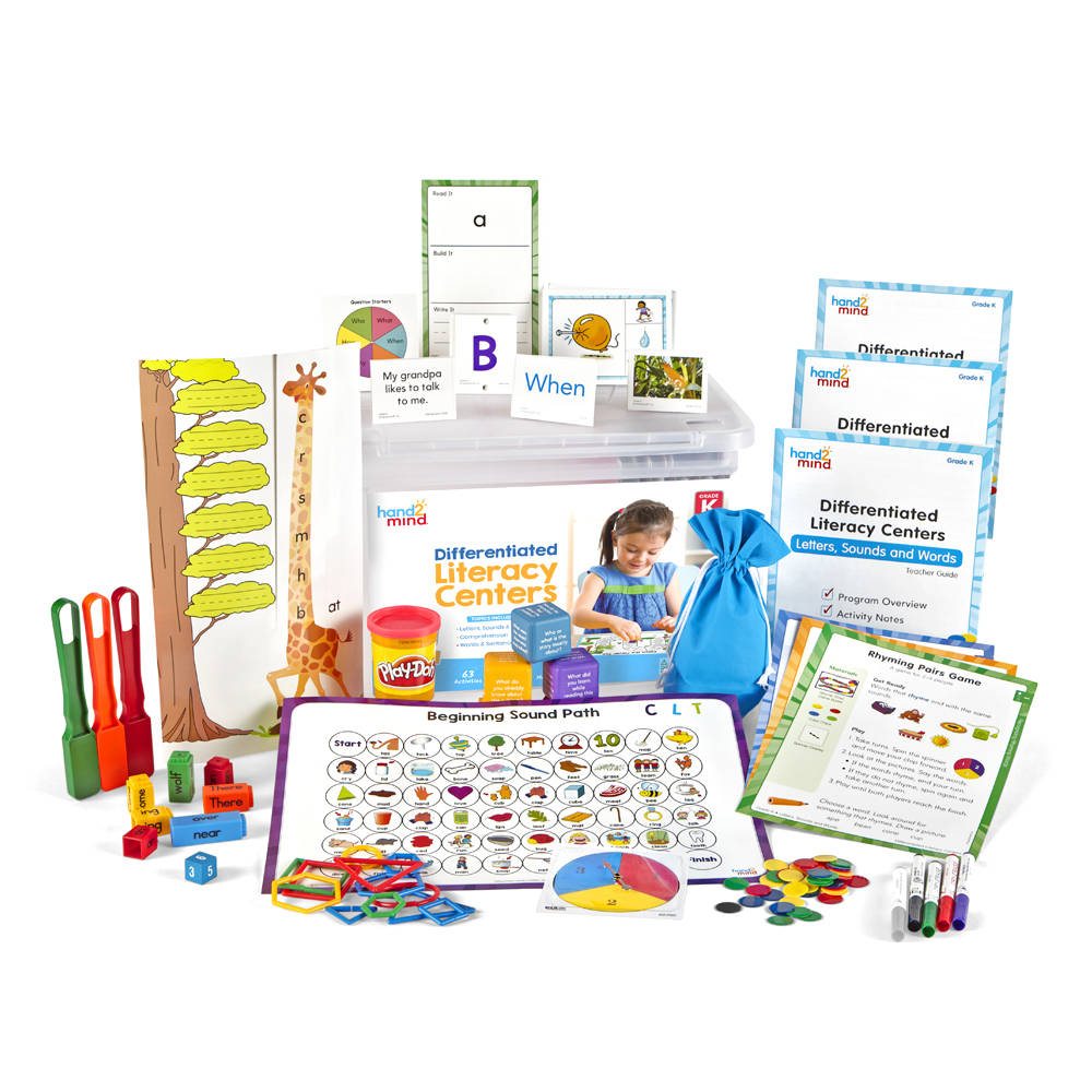 DIFFERENTIATED LITERACY CTR, GK