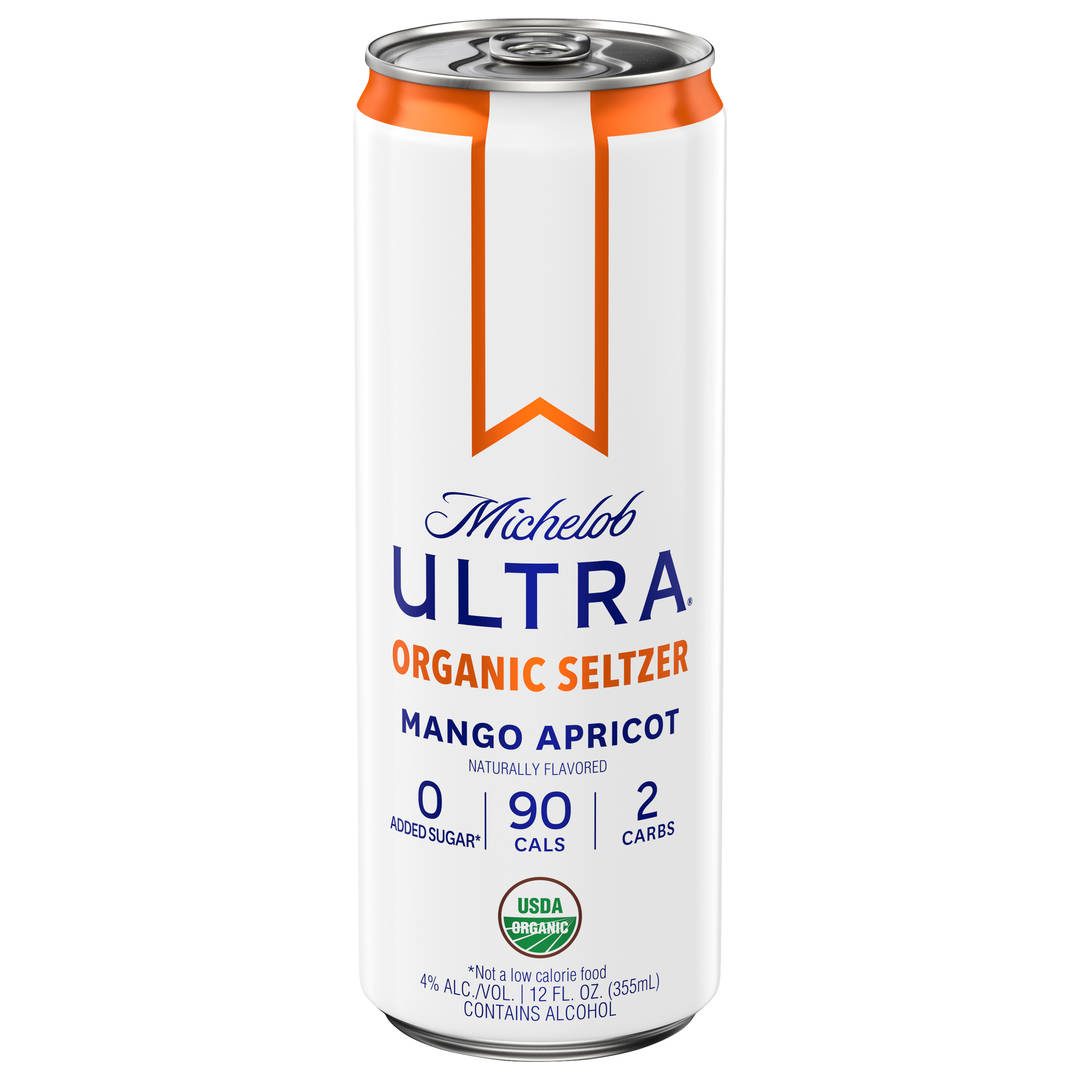 Michelob Ultra Organic Mango Apricot Seltzer 12 fl oz