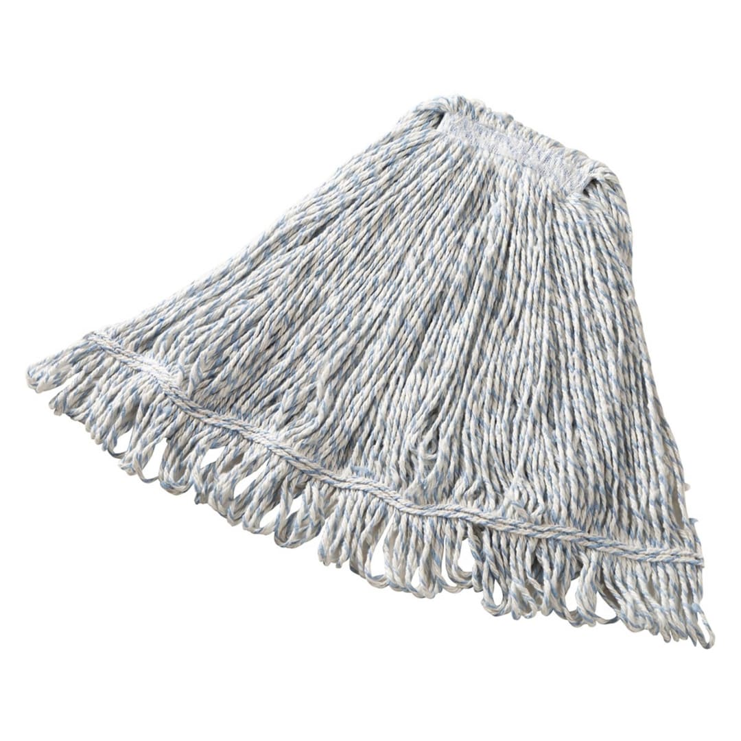 24 OZ Super Stitch® Finish Wet Mop, 1" Headband, White