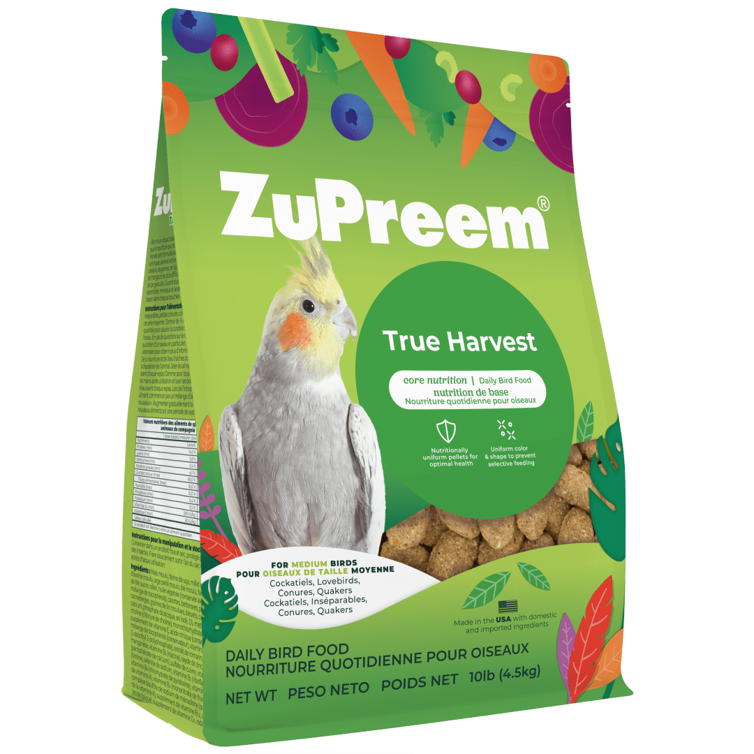 ZuPreem True Harvest - Medium Birds - 10-lb bag