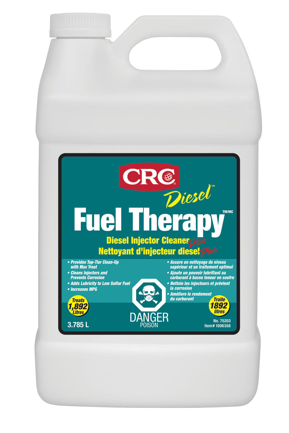CRC Diesel Fuel Therapy Injector Clnr Plus 1X3.785L