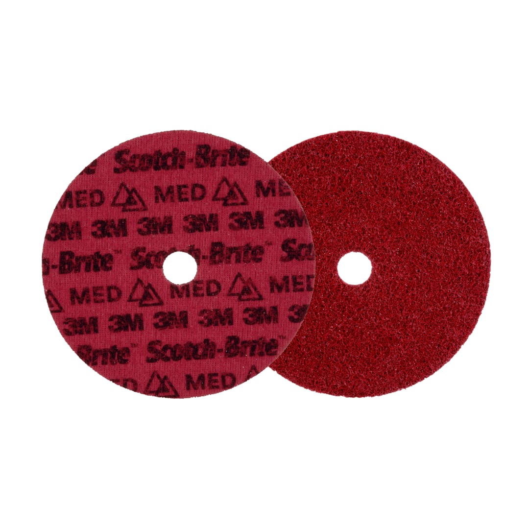 Scotch-Brite™ Hassas Yüzey Hazırlama Diski, PN-DH, Orta, 7 inç x 7/8 inç (178 mm x 22.23 mm), 25/iç paket, 100 adet/Kutu