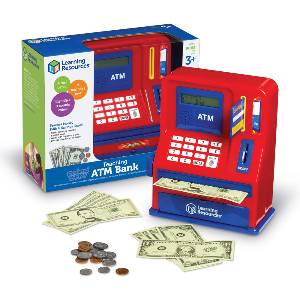 PRETEND & PLAY TEACHING ATM BANK