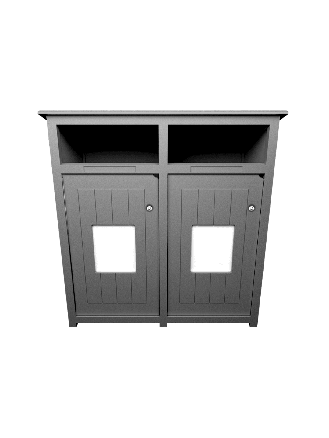  AURA - Double - Unit - Full - Grey