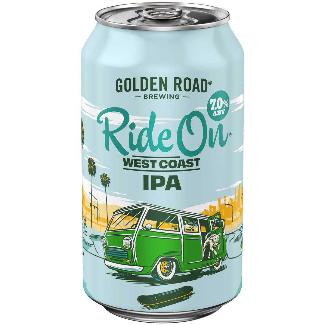 Golden Road Ride On West Coast IPA 12 oz Single CAN 7ABV - Basecoat - Standard Gloss - Craft Direct