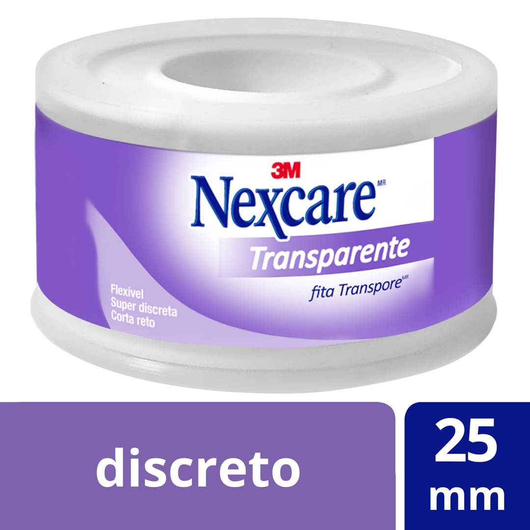 Fita Transparente Nexcare™ , 25 mm x 4,5 m