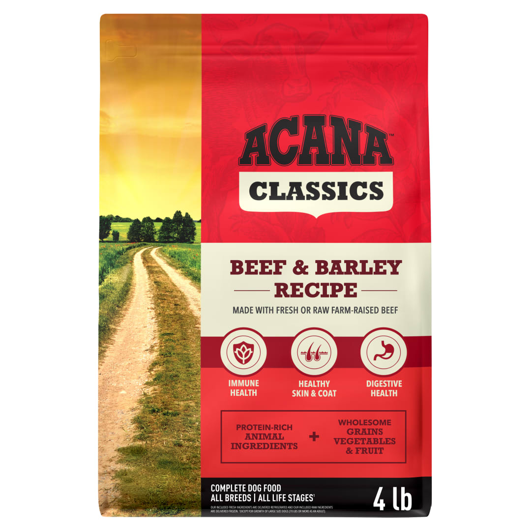 ACANA Classics Dry Dog Food Beef and Barley Recipe