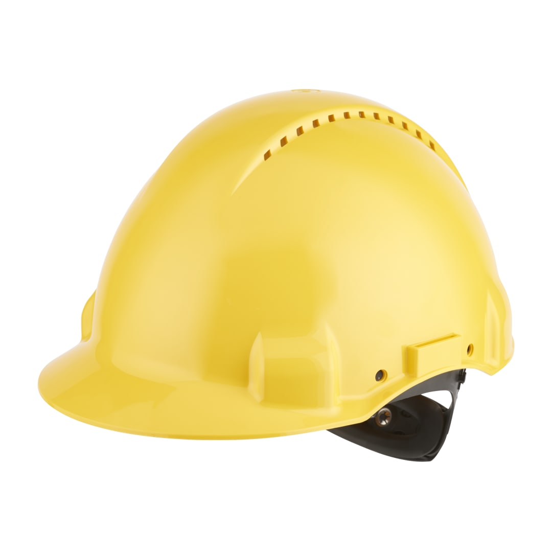 3M™ Sert Başlık, Uvicator, Mandallı, Havalandırmalı, Plastik Ter Bantlı, Sarı, G3000NUV-GU