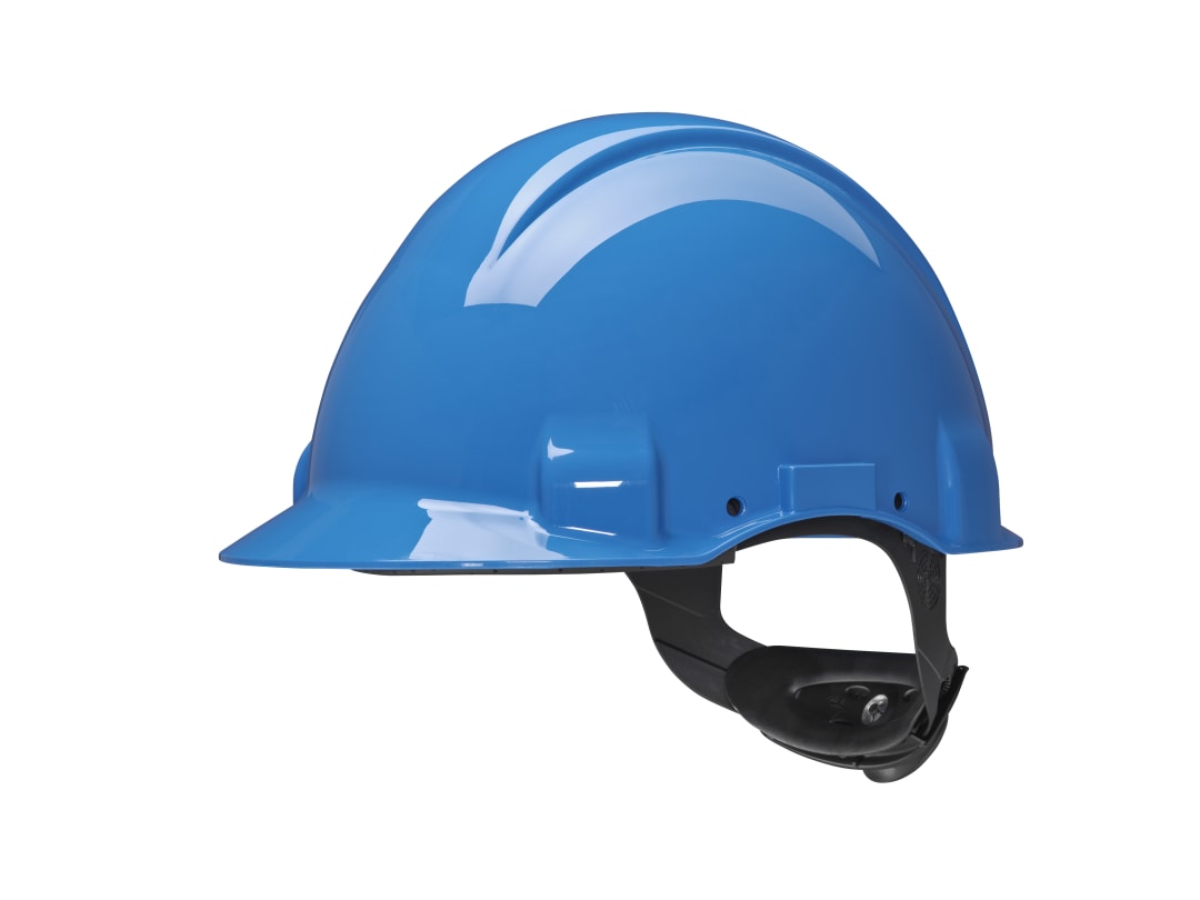 3M™ Sert Başlık, Uvicator, Mandallı, Havalandırmalı, Plastik Ter Bantlı, Mavi, G3000NUV-BB