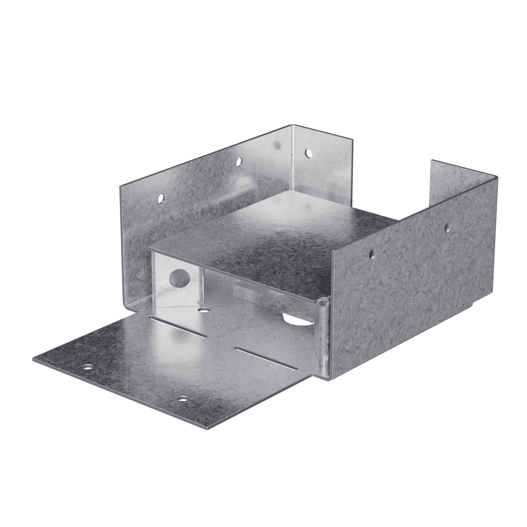 Simpson Strong-Tie ABW44RZ ABW ZMAX® Galvanized Adjustable Post Base for 4x4 Rough