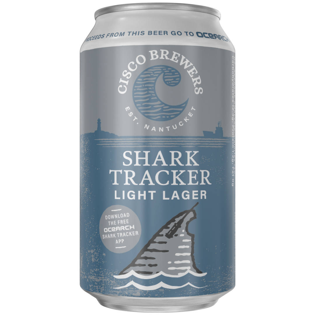 Cisco Brewers Shark Tracker Light Lager, 12 fl. oz. Can