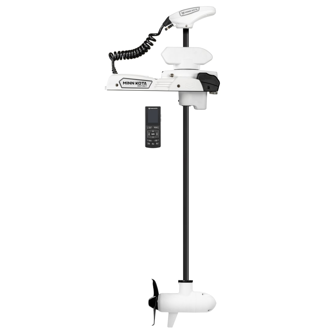Riptide Instinct QUEST 90/115 lb. Thrust, 60" Shaft, Wireless Remote, White