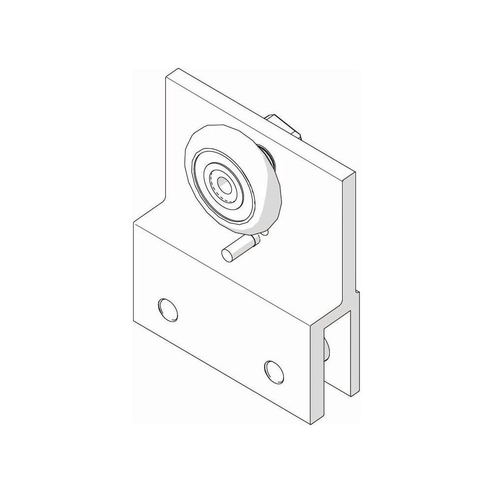 Roller Assembly for Bypass 5/16" Thick Glass